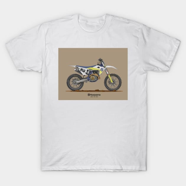 Husky T-Shirt by MOTO EGO